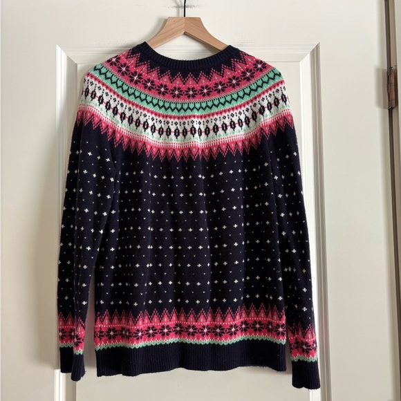 Talbots Fair Isle Print Women’s Cardigan - Picture 5 of 5